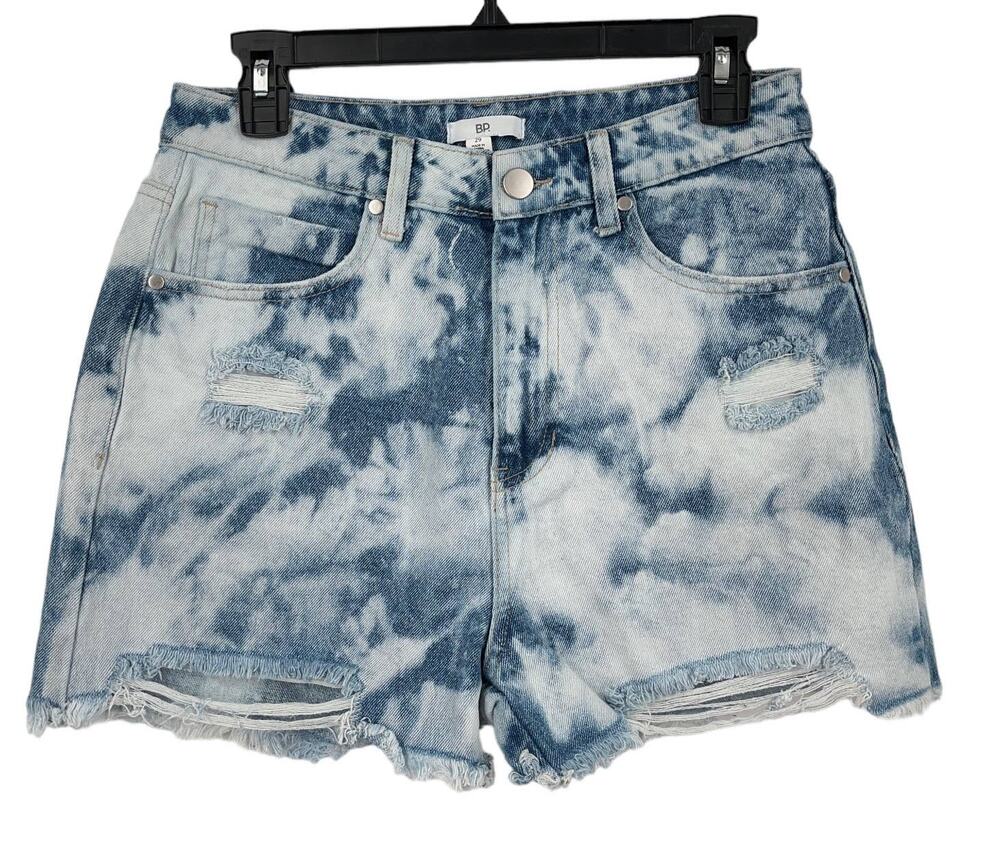 BP. shorts high rise Ripped Nonstretch Denim Cutoff size 29